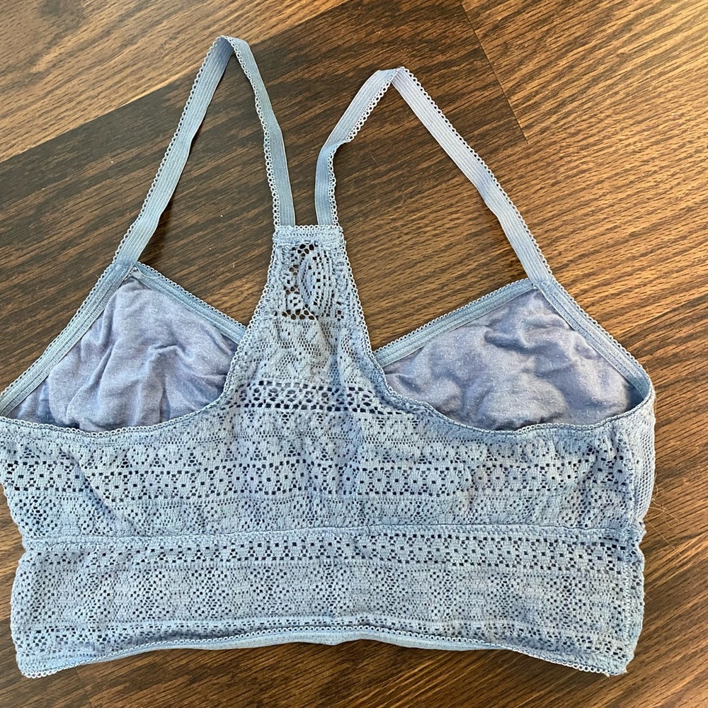 Blue Racerback Bralette - Picture 2 of 2